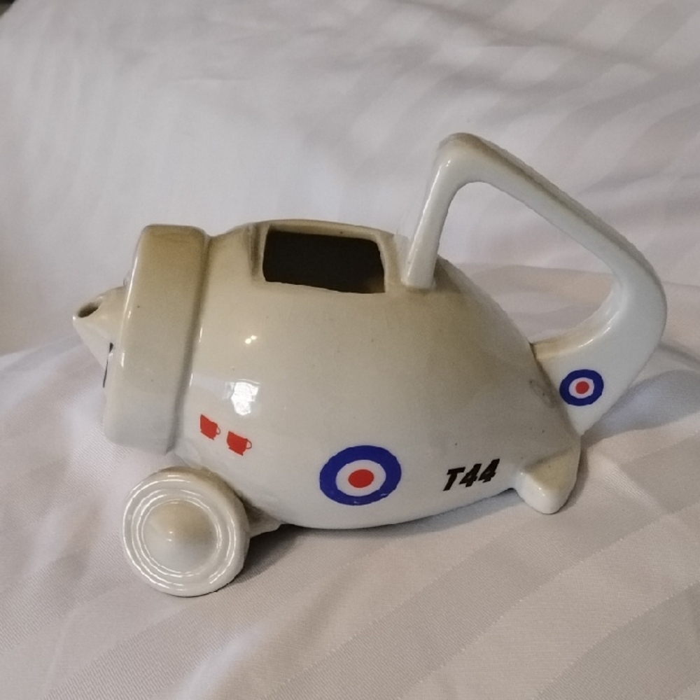 Vintage Westfield Art Pottery Stuart Taylor Ceramic Teapot Plane T44